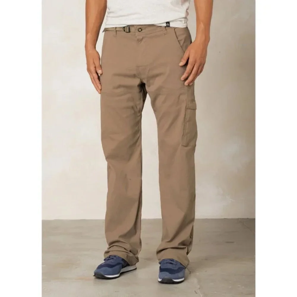 Prana Mens Small X 32 Length Khaki Tan Pants Zion Stretch Hiking
